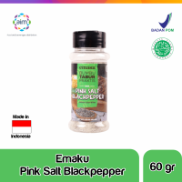 EMAKU PINK SALT BLACKPEPPER POWDER (LADA HITAM BUBUK) BOTOL